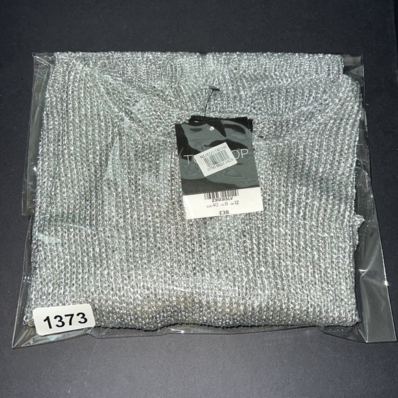 Topshop Metallic Crop - Picture 13 of 13